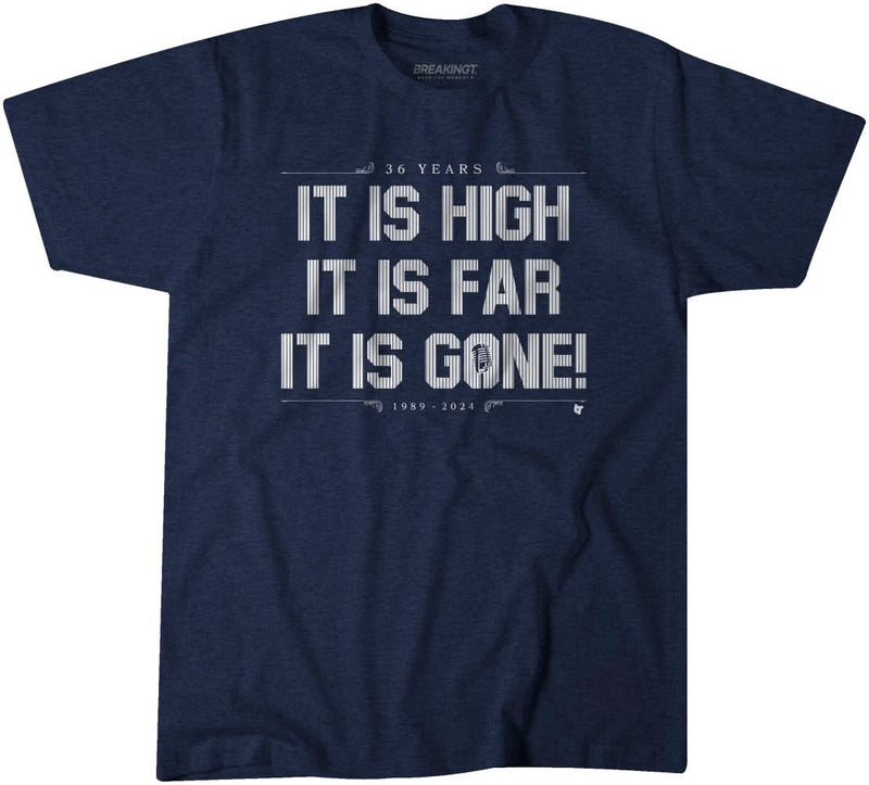 It is High It is Far It is Gone! Shirt - New York Baseball - BreakingT