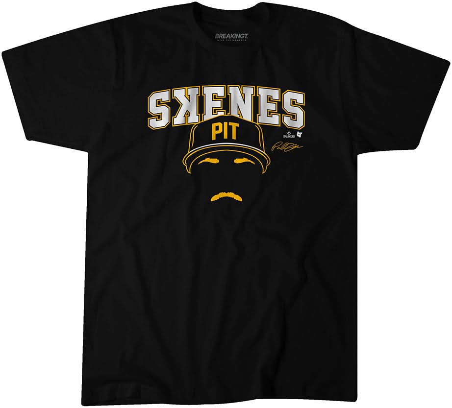 Paul Skenes: Backwards K Shirt, Pittsburgh - MiLB Players - BreakingT