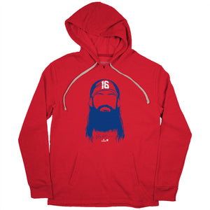 Brandon Marsh Beard & Hair T-Shirt - Philadelphia Baseball - BreakingT