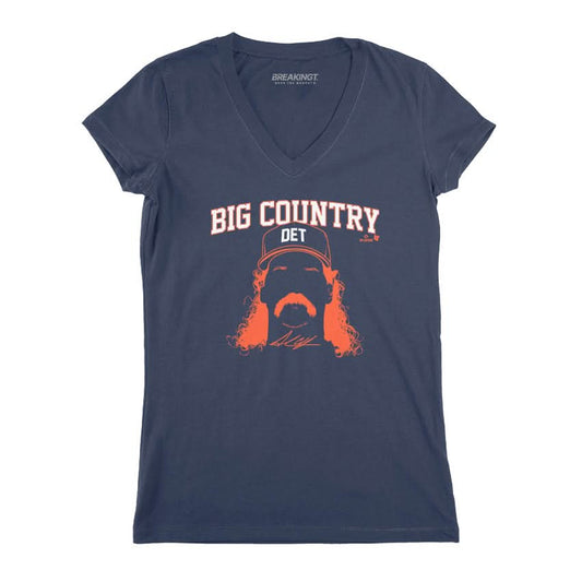 Andrew Chafin: Big Country Shirt, Detroit - MLBPA Licensed - BreakingT