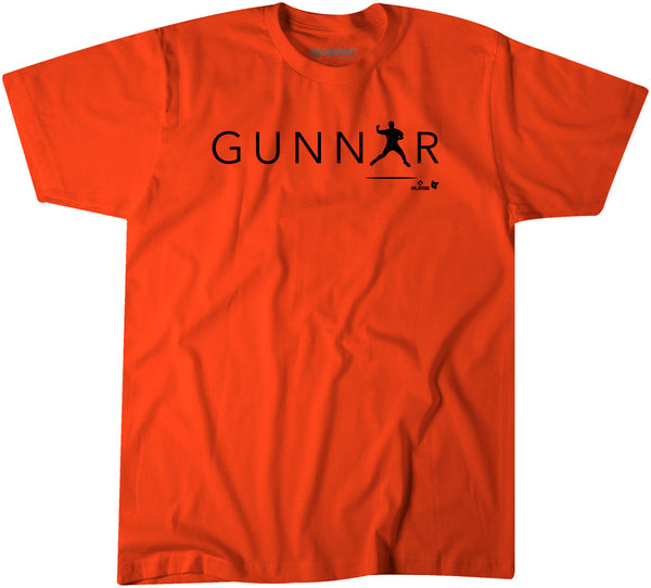 Gunnar Henderson Air Gunnar T-Shirt - Baltimore, MLBPA - BreakingT