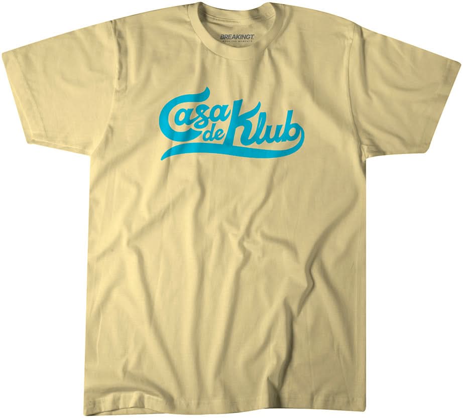 Casa de Klub Script Shirt + Hoodie - Corey Kluber + BreakingT