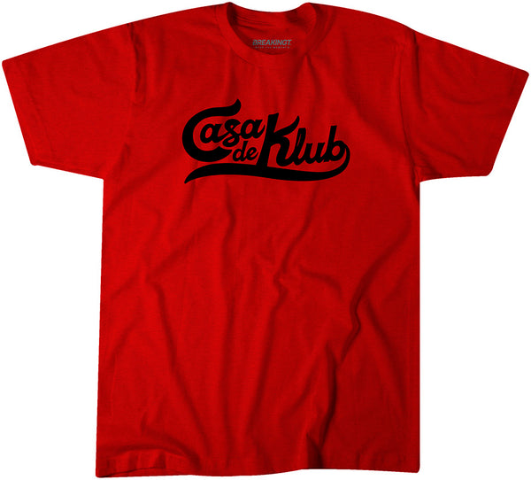 Casa de Klub Script Shirt + Hoodie - Corey Kluber + BreakingT