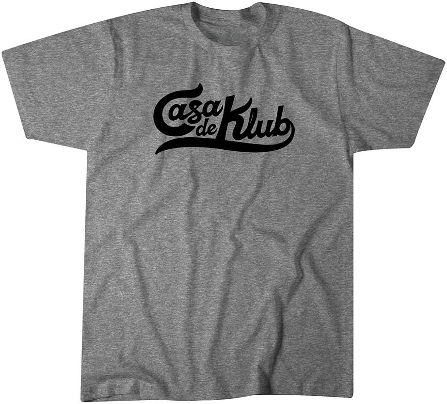 Casa de Klub Script Shirt + Hoodie - Corey Kluber + BreakingT