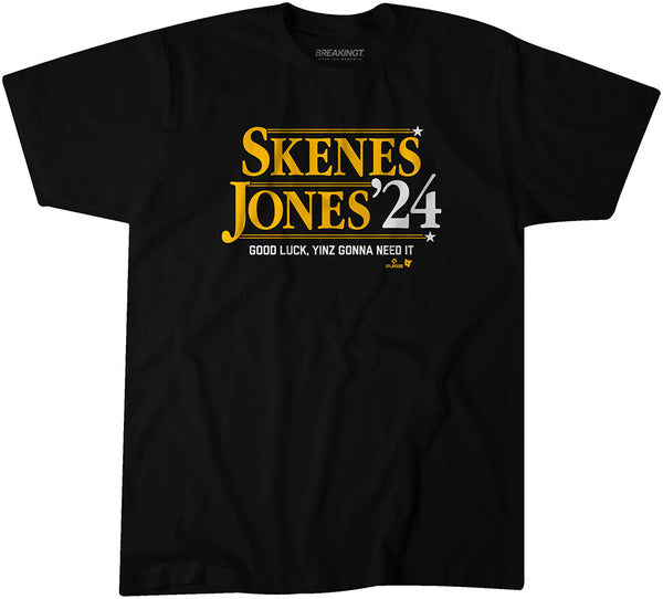 Skenes-Jones '24 Shirt, Pittsburgh - MLBPA Licensed - BreakingT