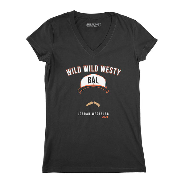 Jordan Westburg: Wild Wild Westy Shirt, Baltimore - MLBPA - BreakingT