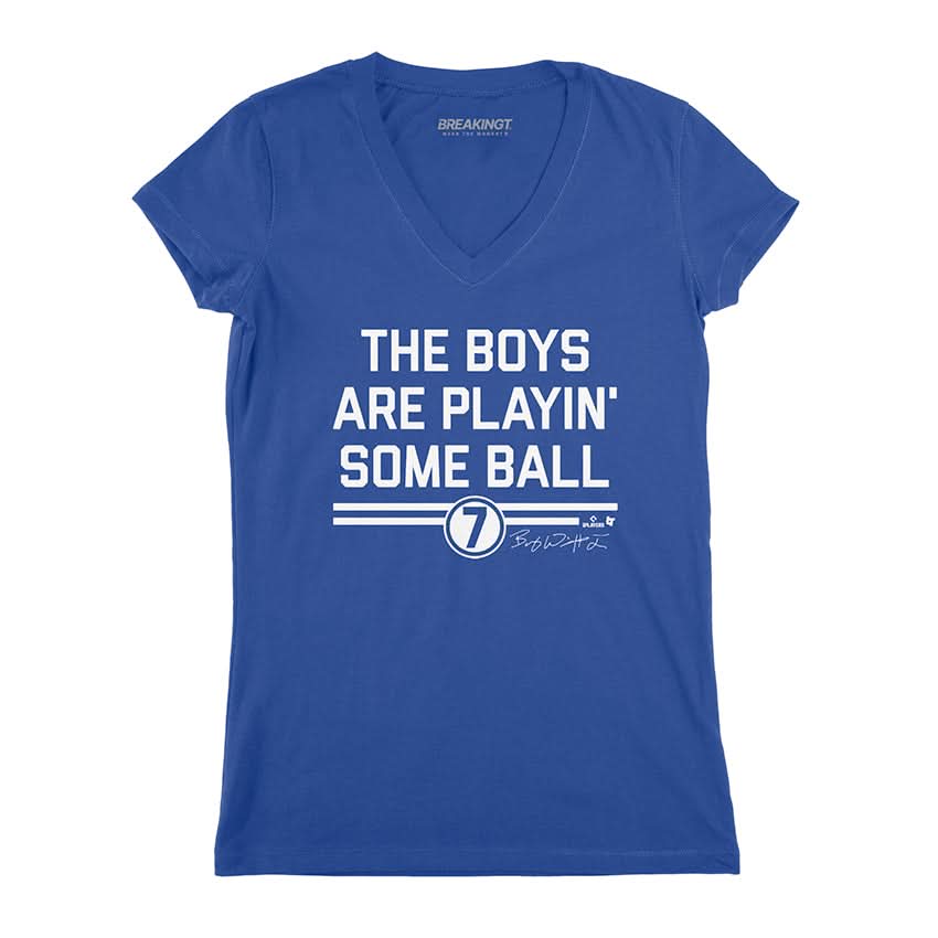 Bobby Witt Jr: The Boys Are Playin' Some Ball Shirt - MLBPA -BreakingT