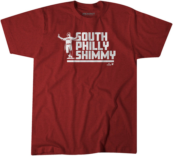 South Philly Shimmy Shirt, Philadelphia - MLBPA Licensed - BreakingT