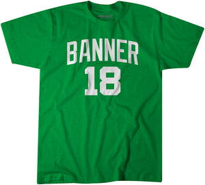 Boston Basketball: Banner 18 Adult T-Shirt