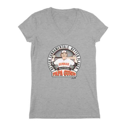 Gunnar Henderson Papa Gunn Shirt, Baltimore -MLBPA Licensed- BreakingT