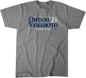 Ohtani-Yamamoto '24 Shirt, Los Angeles - MLBPA Licensed - BreakingT