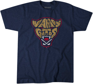 Florida Hockey: Vamos Gatos Adult T-Shirt