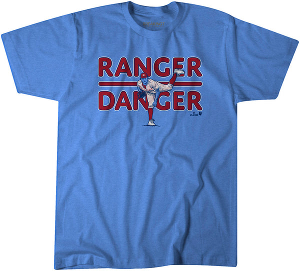 Ranger Suárez: Ranger Danger Shirt, Philly - MLBPA Licensed -BreakingT