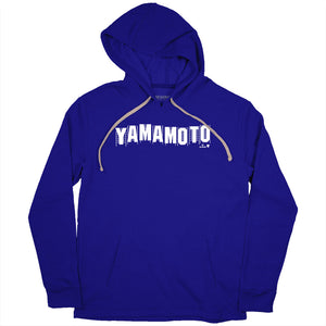 Yamamoto Hollywood Sign Shirt, Los Angeles - MLBPA Licensed -BreakingT