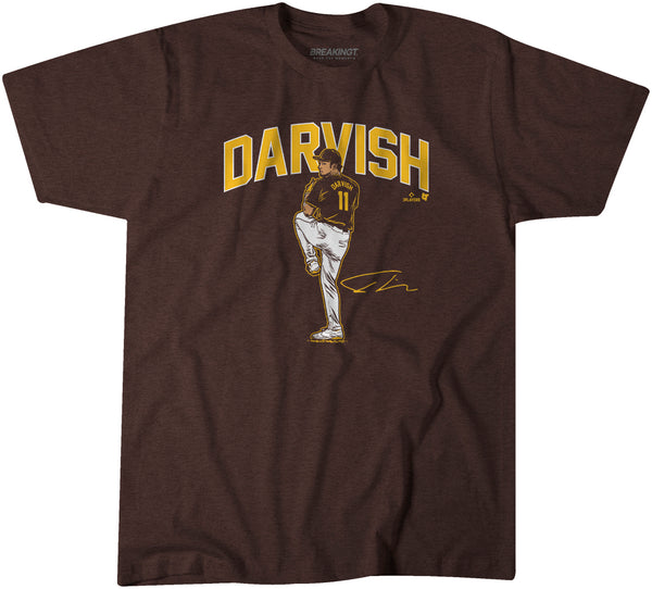 Yu Darvish Ace Pose Shirt, San Diego - MLBPA Licensed - BreakingT