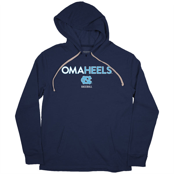 North Carolina Baseball OmaHeels Shirt UNC Licensed BreakingT