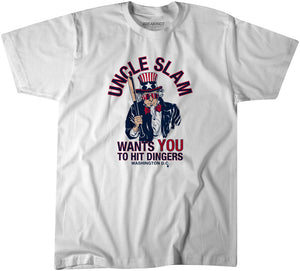 Uncle Slam Shirt + Hoodie - Washington DC Baseball - BreakingT