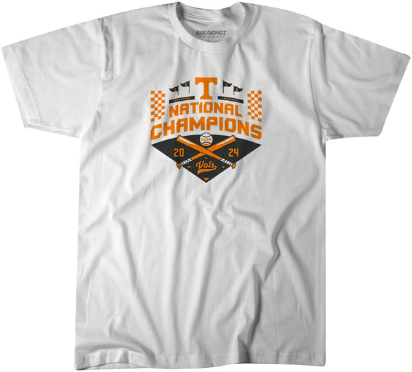 Tennessee Baseball: 2024 CWS Champions Shirt - UT Licensed - BreakingT