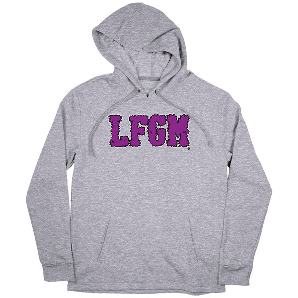 Fuzzy Purple LFGM Shirt + Hoodie - New York Baseball - BreakingT