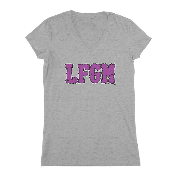 Fuzzy Purple LFGM Shirt + Hoodie - New York Baseball - BreakingT