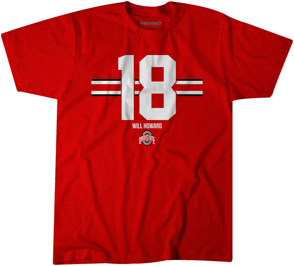 Ohio State Football: Will Howard 18 Stripe