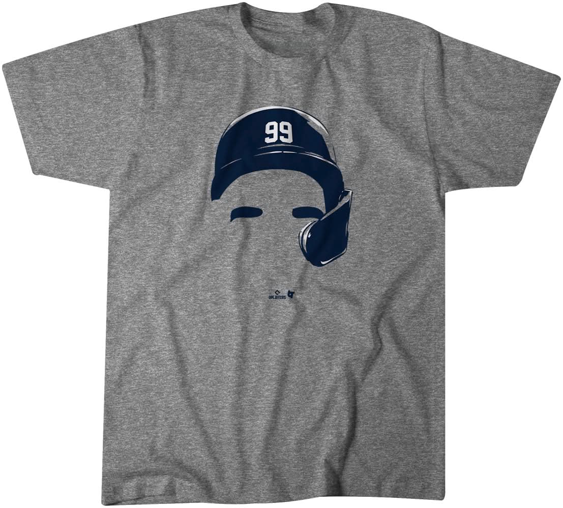 Aaron Judge: Blank Face Shirt, New York - MLBPA Licensed - BreakingT