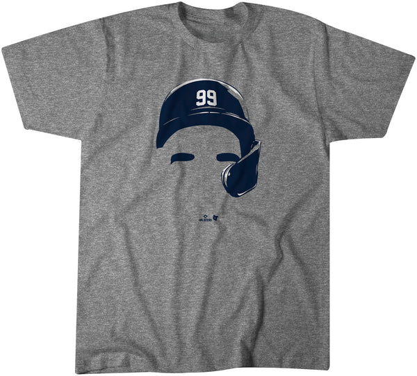 Aaron Judge: Blank Face Shirt, New York - MLBPA Licensed - BreakingT