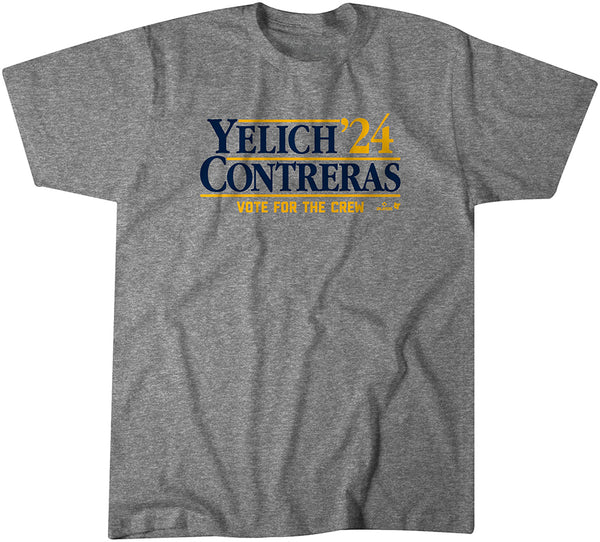 Yelich-Contreras '24 Shirt, Milwaukee - MLBPA Licensed - BreakingT