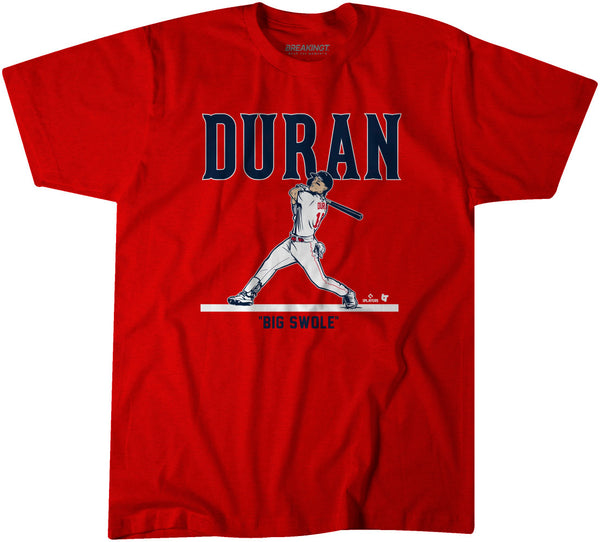 Jarren Duran: Big Swole Shirt, Boston - MLBPA Licensed - BreakingT