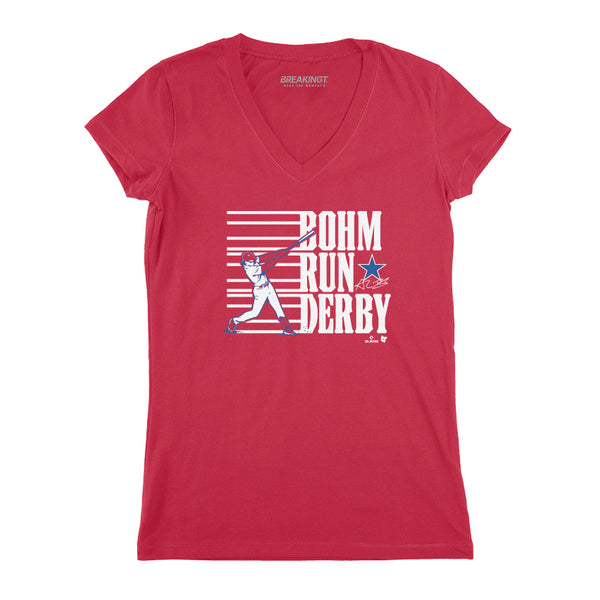 Alec Bohm Run Derby Shirt, Philadelphia - MLBPA Licensed - BreakingT