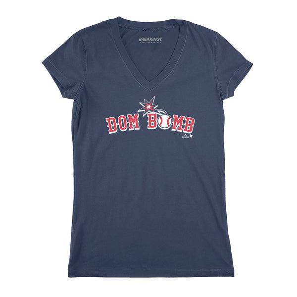 Dominic Smith: Dom Bomb Shirt, Boston - MLBPA Licensed - BreakingT