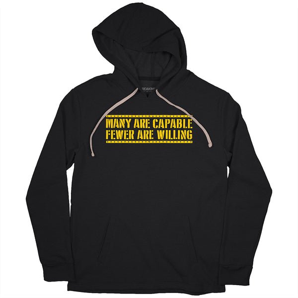 Pittsburgh Football: Many Are Capable T-Shirt | Pittsburgh Pro Football