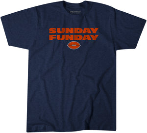 Sunday Funday Chicago T-Shirt | Chicago Pro Football