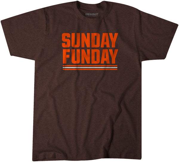 Sunday Funday Cleveland T-Shirt | Cleveland Pro Football