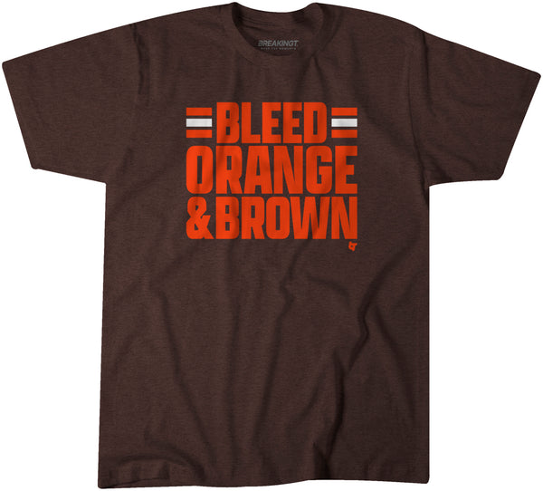 Cleveland Football: Bleed Orange & Brown