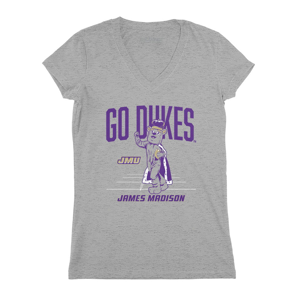 JMU Football: Go Dukes Mascot - Officially Licensed - BreakingT