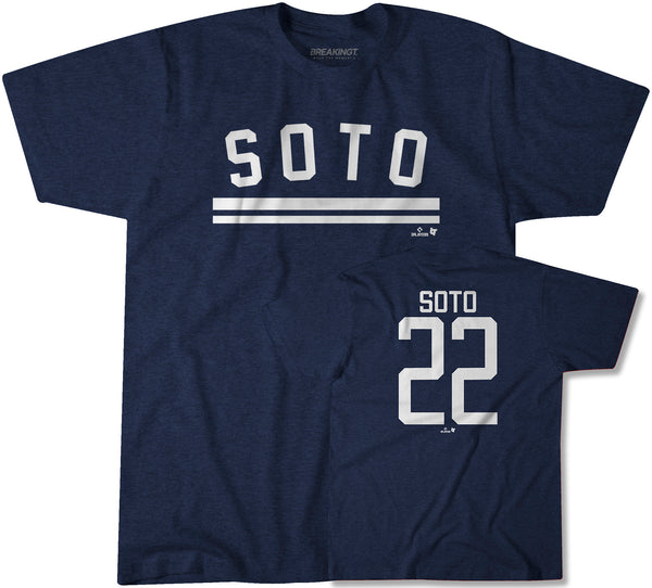 Juan Soto Jersey T-Shirt (Name & Number) - New York Baseball