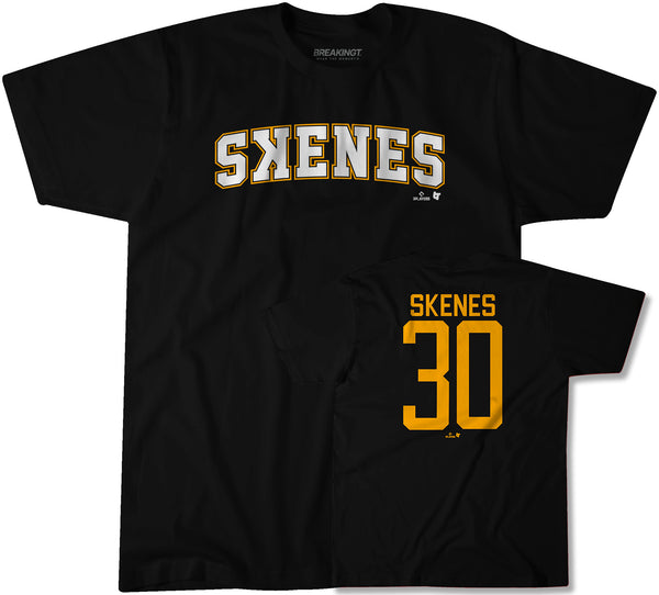 Paul Skenes Jersey T-Shirt (Name & Number) - Pittsburgh Baseball