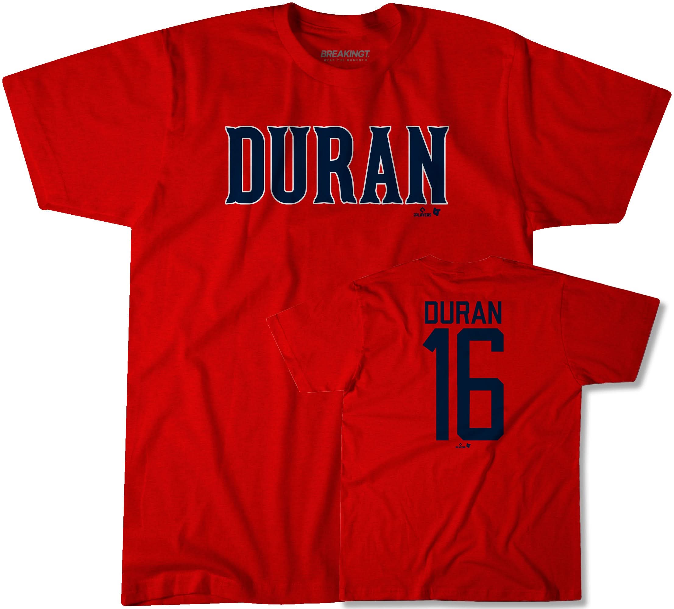 Jarren Duran Jersey T-Shirt (Name & Number) - Boston Baseball