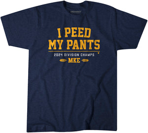 Milwaukee Baseball: I Peed My Pants