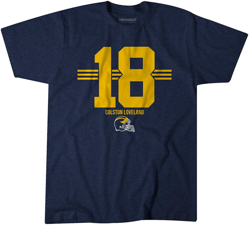 Michigan Football: Colston Loveland 18 Stripe