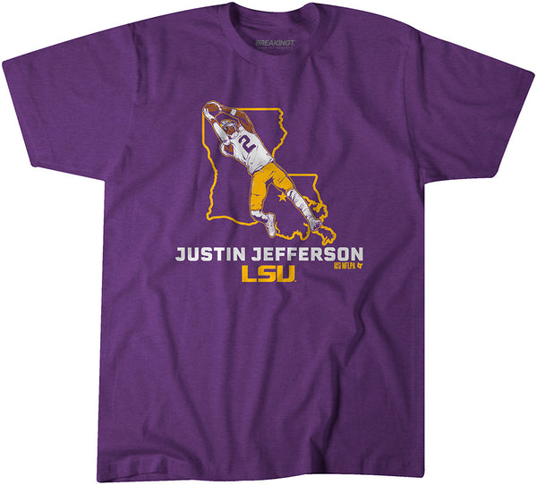 LSU Football: Justin Jefferson State Star