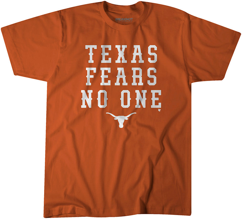 Texas Football: Texas Fears No One (Youth Hoodie, Black WS Only)