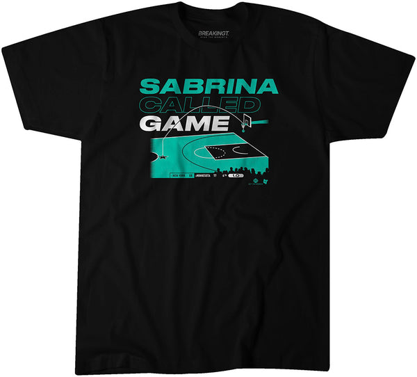 Sabrina Ionescu: Called Game from the Logo