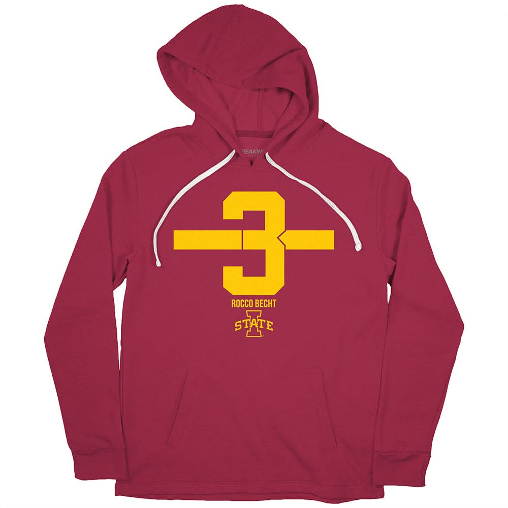 Iowa State Football: Rocco Becht Number Stripe