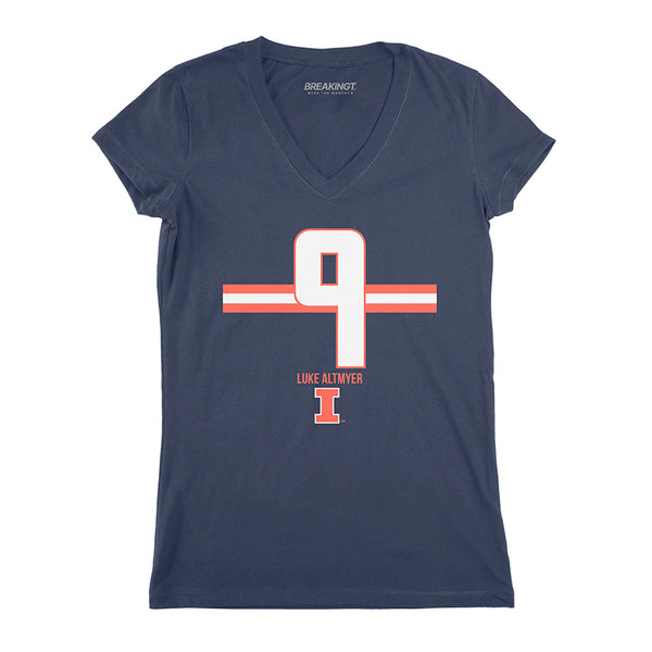 Illinois Football: Luke Altmyer Number Stripe