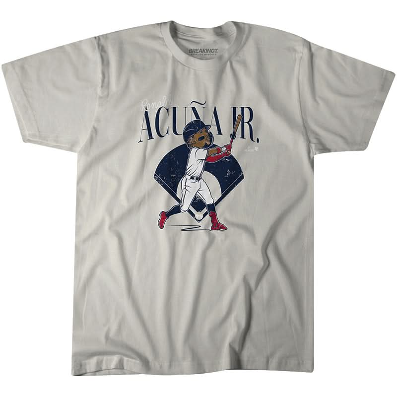 Ronald Acuna Jr.: Diamond Caricature