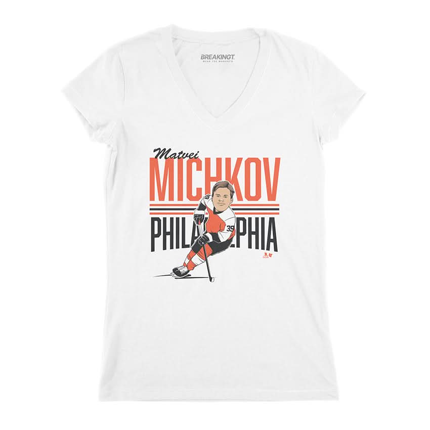 Matvei Michkov: Center Ice Caricature