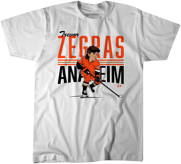 Trevor Zegras: Center Ice Caricature