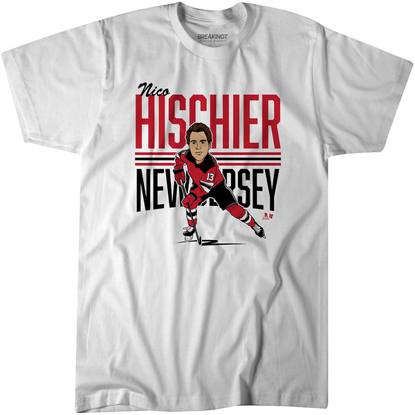 Nico Hischier: Center Ice Caricature